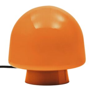 Oranžov&aacute; skleněn&aacute; stoln&iacute; lampa Kave Home Reig