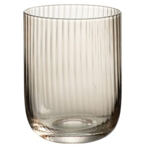 Oranžov&aacute; sklenice J-line Urana 260 ml