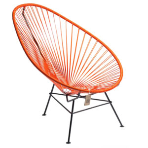 Oranžov&eacute; zahradn&iacute; křeslo Acapulco