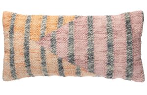 Oranžovo-růžov&yacute; bavlněn&yacute; pol&scaron;t&aacute;ř DUTCHBONE HAMPTON 30 x 60 cm