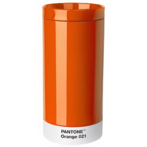 Oranžov&yacute; kovov&yacute; termohrnek Pantone Orange 021 430 ml