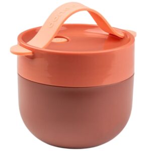 Oranžov&yacute; plastov&yacute; box na oběd Done by Deer Ozzo