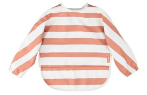 Oranžov&yacute; pruhovan&yacute; brynd&aacute;k s ruk&aacute;vem Done by Deer Stripes