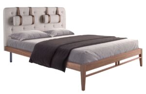 Ořechov&aacute; dvoulůžkov&aacute; postel Angel Cerd&aacute; No. 7179