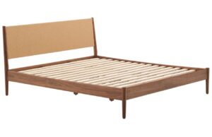 Ořechov&aacute; dvoulůžkov&aacute; postel Kave Home Elan 180 x 200 cm