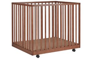 Ořechov&aacute; hrac&iacute; ohr&aacute;dka Quax Mori 95 x 75 cm