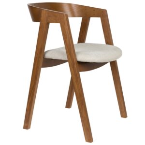 Ořechov&aacute; j&iacute;deln&iacute; židle ZUIVER MADS