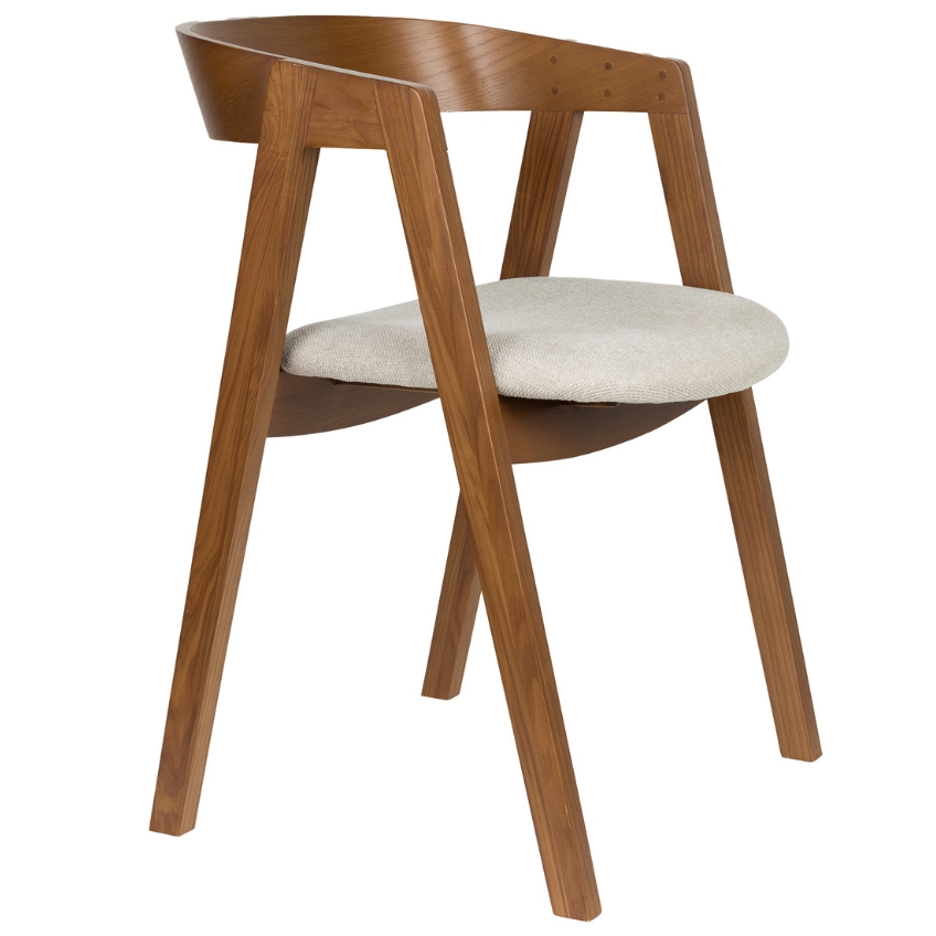 Ořechová jídelní židle ZUIVER MADS