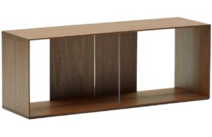 Ořechov&aacute; modul&aacute;rn&iacute; police Kave Home Litto L 101 x 30 cm