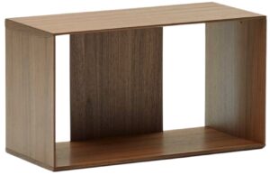 Ořechov&aacute; modul&aacute;rn&iacute; police Kave Home Litto M 67 x 30 cm