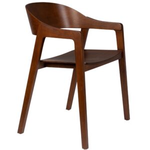 Ořechově hněd&aacute; dubov&aacute; j&iacute;deln&iacute; židle DUTCHBONE WESTLAKE