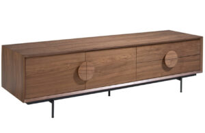 Ořechov&yacute; TV stolek Angel Cerd&aacute; No. 3231
