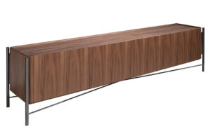 Ořechov&yacute; TV stolek Angel Cerd&aacute; No. 3240