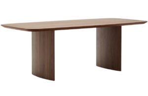 Ořechov&yacute; j&iacute;deln&iacute; stůl Kave Home Litto 240 x 100 cm