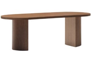 Ořechov&yacute; j&iacute;deln&iacute; stůl Kave Home Nealy 200 x 100 cm