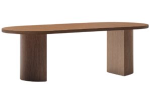 Ořechov&yacute; j&iacute;deln&iacute; stůl Kave Home Nealy 240 x 100 cm