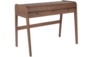 Ořechov&yacute; psac&iacute; stůl ZUIVER BARBIER 110 x 77 cm