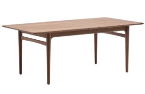 Ořechov&yacute; rozkl&aacute;dac&iacute; j&iacute;deln&iacute; stůl Kave Home Elan 200/260 x 100 cm