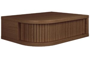 Ořechov&yacute; z&aacute;věsn&yacute; nočn&iacute; stolek Woodman Farsta II. 40 x 30 cm