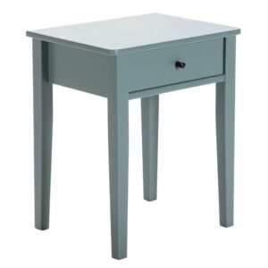 Petrolejově zelen&yacute; lakovan&yacute; nočn&iacute; stolek Marckeric Bart 46 x 36