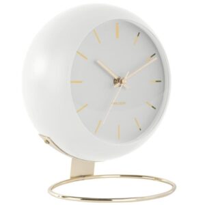 Present time B&iacute;lo-zlat&yacute; kovov&yacute; kulat&yacute; bud&iacute;k Belene M