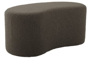 Present time Boucl&eacute; taburet Ada Wave 80 x 43 cm