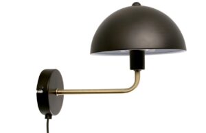 Present time Čern&eacute; kovov&eacute; n&aacute;stěnn&eacute; sv&iacute;tidlo Champi