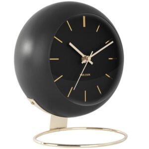 Present time Černo-zlat&yacute; kovov&yacute; kulat&yacute; bud&iacute;k Belene M