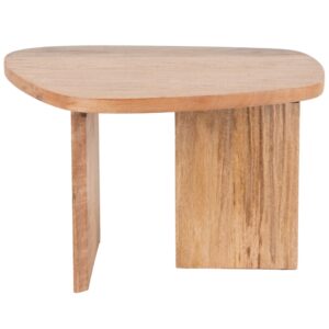 Present time Dřevěn&yacute; odkl&aacute;dac&iacute; stolek Organic 40 x 40 cm