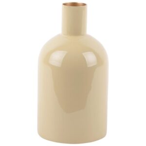 Present time Světle hněd&aacute; kovov&aacute; v&aacute;za Strafalo 21 cm