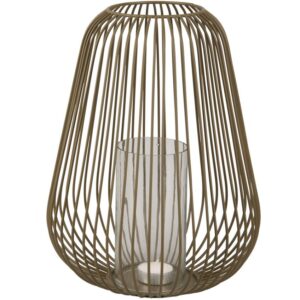 Present time Zelen&yacute; kovov&yacute; sv&iacute;cen Andraste L 30 cm