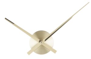 Present time Zlat&eacute; n&aacute;stěnn&eacute; hodiny Pointer 28 cm