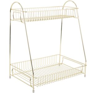 Present time Zlat&yacute; kovov&yacute; kuchyňsk&yacute; stojan Stalios S