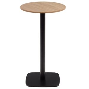 Př&iacute;rodn&iacute; barov&yacute; stůl Kave Home Dina 60 cm