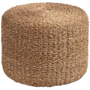 Puf z př&iacute;rodn&iacute;ch vl&aacute;ken Kave Home Someina 40 cm