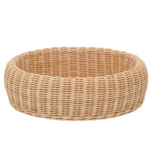 Ratanov&aacute; dekorativn&iacute; miska Kave Home Zilna ⌀ 38 cm