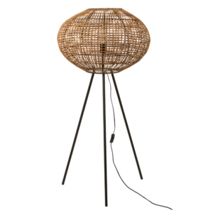 Ratanov&aacute; stojac&iacute; lampa J-line Josline 133 cm