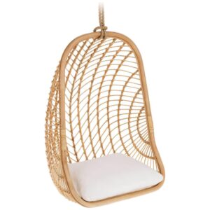 Ratanov&eacute; z&aacute;věsn&eacute; křeslo Kave Home Ekaterina