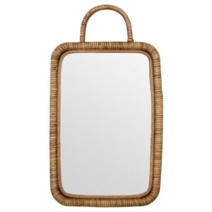 Ratanov&eacute; z&aacute;věsn&eacute; zrcadlo Meraki Baki 36 x 24 cm