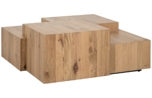 Richmond Dubov&yacute; konferenčn&iacute; stolek Lennox 100 x 100 cm