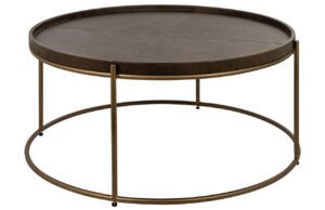 Richmond Kožen&yacute; konferenčn&iacute; stolek Zillon 90 cm