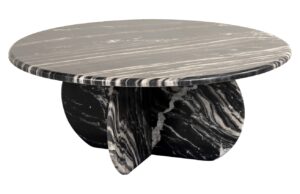 Richmond Mramorov&yacute; konferenčn&iacute; stolek Bancroft 90 cm