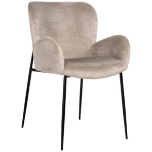 Richmond Sametov&aacute; j&iacute;deln&iacute; židle Amber