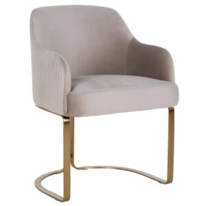 Richmond Sametov&aacute; j&iacute;deln&iacute; židle Hadley