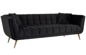 Richmond Sametov&aacute; pohovka Huxley 230 cm