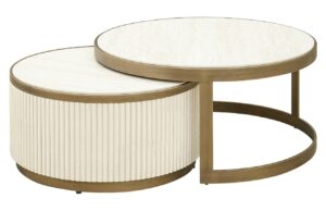 Richmond Set konferenčn&iacute;ch stolků Tivoli 91/76 cm