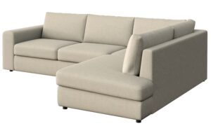 Rodier B&eacute;žov&aacute; rohov&aacute; pohovka Baga 297 cm