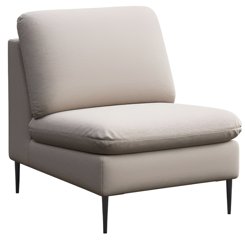 Rodier Béžové čalouněné křeslo Belle