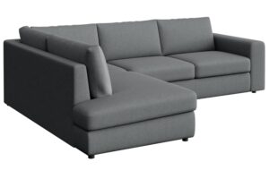 Rodier &Scaron;ed&aacute; rohov&aacute; pohovka Baga 297 cm