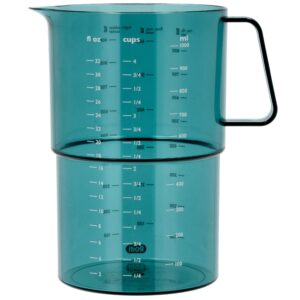 Rosti Zelen&aacute; plastov&aacute; odměrka Mensura 1 l